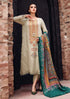 WINTER 3PC Dhannak Embroidered suit with Printed Shawll - ph090