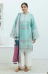 3PC Dhanak Embroidered Suit - PH012