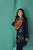 WINTER Nishat Blue Linen Embroidered three piece With Printed Wool Shawll - ph093