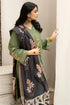 3PC DHANAK EMBROIDERED SHIRT WITH PASHMINA PRINTED SHAWL - PH097