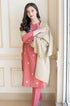 3PC Dhanak Embroidered Suit - PH033